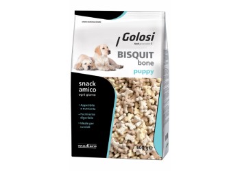 Golosi Bisquit BONE Puppy biscotto per cani cuccioli da 600 gr