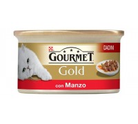 Purina Nestlè Gourmet Gold Dadini in salsa gr 85 con MANZO