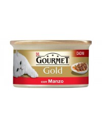 Purina Nestlè Gourmet Gold Dadini in salsa gr 85 con MANZO