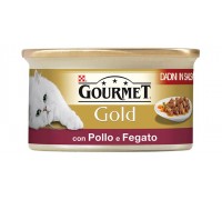 Purina Nestlè Gourmet Gold Dadini in salsa gr 85 con POLLO E FEGATO