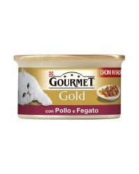 Purina Nestlè Gourmet Gold Dadini in salsa gr 85 con POLLO E FEGATO