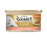 Purina Nestlè Gourmet Gold Dadini in salsa gr 85 con TROTA E VERDURE