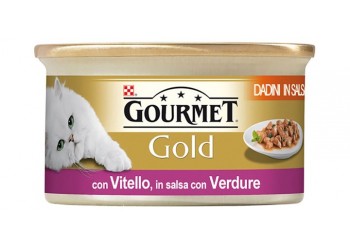 Purina Nestlè Gourmet Gold Dadini in salsa gr 85 con VITELLO E VERDURE