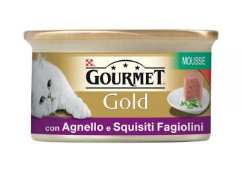 Purina Nestlè Gourmet Gold MOUSSE con AGNELLO E SQUISITI FAGIOLINI 85gr