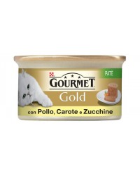 Purina Nestlè Gourmet Gold Patè gr 85 con POLLO CAROTE E ZUCCHINE