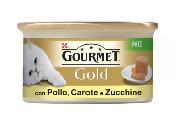 Purina Nestlè Gourmet Gold Patè gr 85 con POLLO CAROTE E ZUCCHINE