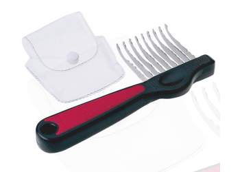 Ferplast GRO 5968 Taglianodi a rastrello con lame in acciaio inox per cani dal pelo medio
