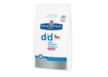 Hill's Prescription Diet Canine d/d Anatra & Riso disturbi della cute 2 kg secco