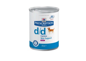 Hill's Prescription Diet d/d Canine Anatra e patate disturbi della cute 370gr umido