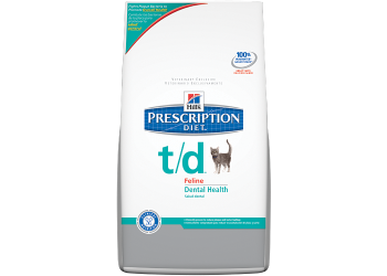 Hill's Prescription Diet t/d Feline original 1,5 Kg secco