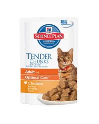 Hill's Science Plan Feline Adult Optimal care Pollo 85gr Bustina Umido