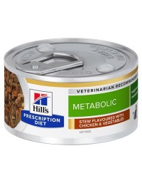 Hill’s Feline Prescription Diet Metabolic Spezzatino di Pollo e Verdure da 82 gr 