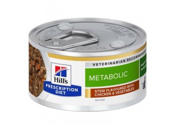 Hill’s Feline Prescription Diet Metabolic Spezzatino di Pollo e Verdure da 82 gr 