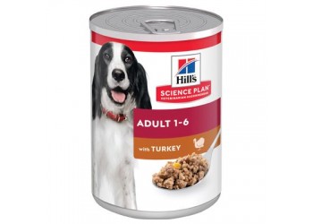 Hill's Science Plan Adult Umido per Cane Tacchino 370 gr