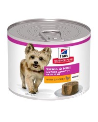 Hill's Science Plan Dog Adult Mature Small & Mini Mousse Pollo 200 gr