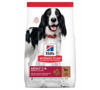 Hill's Science Plan Canine Adult Advanced Fitness Medium Agnello & Riso 12 Kg secco