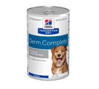 HILL'S PRESCRIPTION DIET NUTRITION CANINE DERM COMPLETE 370 GR UMIDO PER CANE