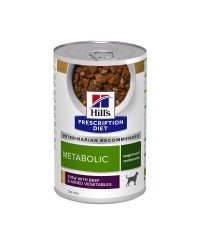 Hill's Prescription Diet Metabolic Spezzatino per Cani Aromatizzato con Manzo e Verdure da 354 gr