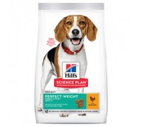 Hill's Science Plan Perfect Weight Medium Alimento per Cani con Pollo da kg 12