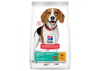 Hill's Science Plan Perfect Weight Medium Alimento per Cani con Pollo da kg 12