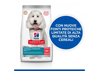 Hill's Science Plan Hypoallergenic No Grain Adult Medium Dog al Salmone da kg 14