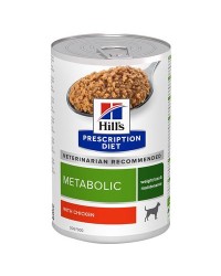Hill's Prescription Diet Metabolic Canine Original Perdita e Mantenimento Aromatizzato con Pollo 370 gr Umido