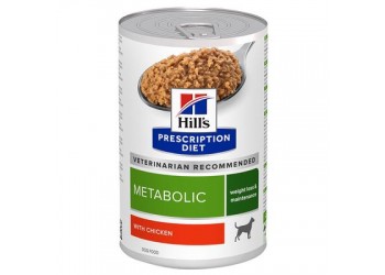 Hill's Prescription Diet Metabolic Canine Original Perdita e Mantenimento Aromatizzato con Pollo 370 gr Umido
