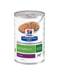 Hill's Prescription Diet Metabolic Canine Original Perdita e Mantenimento Peso 370 gr Umido con Manzo