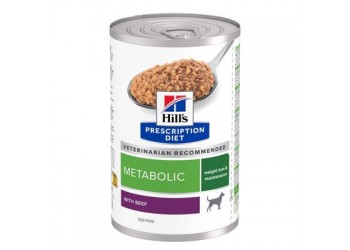 Hill's Prescription Diet Metabolic Canine Original Perdita e Mantenimento Peso 370 gr Umido con Manzo