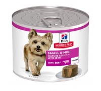 Hill's Science Plan Dog Adult Mature Small & Mini Mousse Manzo 200 gr
