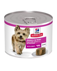 Hill's Science Plan Dog Adult Mature Small & Mini Mousse Manzo 200 gr