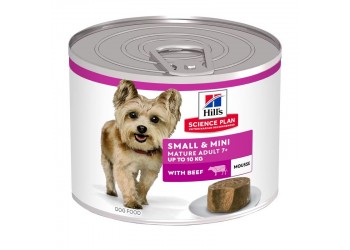 Hill's Science Plan Dog Adult Mature Small & Mini Mousse Manzo 200 gr