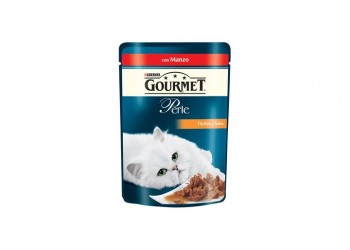 Purina Gourmet Perle Filettini In Salsa Gr.85 con manzo