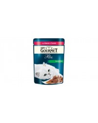 Purina Gourmet Perle Filettini In Salsa Con Verdure Gr.85 con manzo e carote