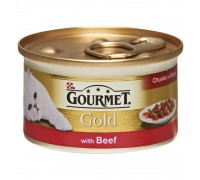 Purina Nestlè Gourmet Gold MOUSSE CON MANZO 85gr