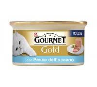 Purina Nestlè Gourmet Gold MOUSSE CON PESCE DELL'OCEANO 85gr