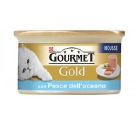 Purina Nestlè Gourmet Gold MOUSSE CON PESCE DELL'OCEANO 85gr