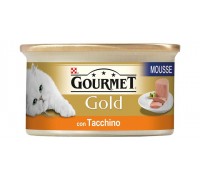 Purina Nestlè Gourmet Gold MOUSSE CON TACCHINO 85gr