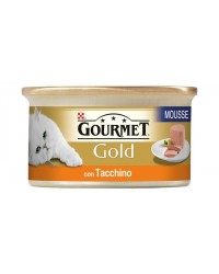 Purina Nestlè Gourmet Gold MOUSSE CON TACCHINO 85gr