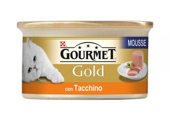 Purina Nestlè Gourmet Gold MOUSSE CON TACCHINO 85gr