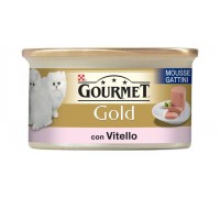 Purina Nestlè Gourmet Gold MOUSSE GATTINI CON VITELLO 85gr
