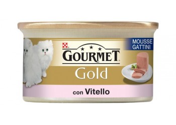 Purina Nestlè Gourmet Gold MOUSSE GATTINI CON VITELLO 85gr