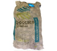 Patate da Semina Spunta Pezzatura 55/65 Certificata Olandese Q-Potato Tuberi kg 25 Pasta Gialla 