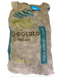 Patate da Semina Spunta Pezzatura 55/65 Certificata Olandese Q-Potato Tuberi kg 25 Pasta Gialla 