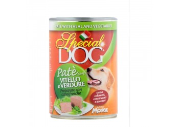 Monge SPECIAL DOG Paté con vitello e verdure 400 gr