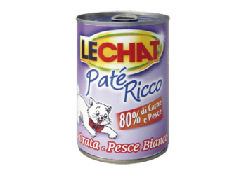 Monge Lechat Patè Ricco Paté con orata e pesce bianco 400 gr