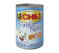 Monge Lechat Patè Ricco Paté con tonno al naturale 400 gr