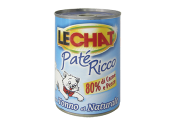 Monge Lechat Patè Ricco Paté con tonno al naturale 400 gr