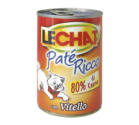 Monge Lechat Patè Ricco Paté con vitello 400 gr