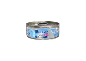 Monge Superpremium Delicate Pezzetti di Pollo con calamari 80 gr